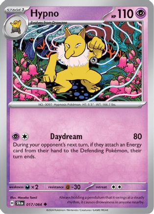 Hypno (017) [SV Shrouded Fable] Normal - Uncommon
