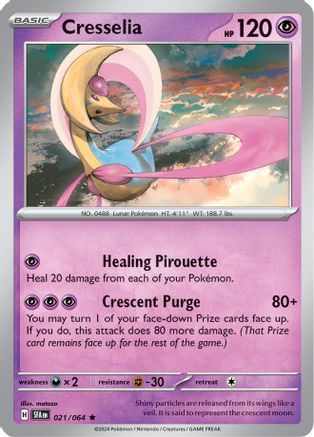 Cresselia (021/064) [SV Shrouded Fable] Holofoil - Rare