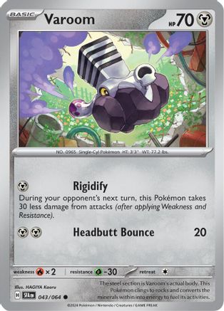 Varoom (043) [SV Shrouded Fable] Reverse Holofoil - Common