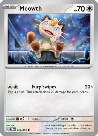 Meowth (048) [SV Shrouded Fable] Normal - Common