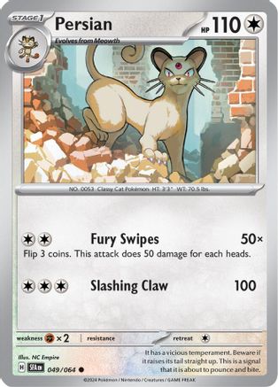 Persian (049/064) [SV Shrouded Fable] Normal - Common