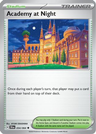 Academy at Night (054) [SV Shrouded Fable] Normal - Uncommon