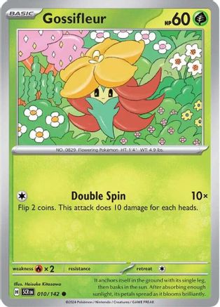 Gossifleur (010) [SV07 Stellar Crown] Reverse Holofoil - Common