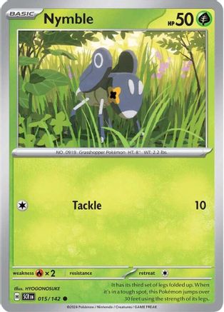 Nymble (015) [SV07 Stellar Crown] Reverse Holofoil - Common