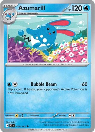 Azumarill (034) [SV07 Stellar Crown] Normal - Uncommon