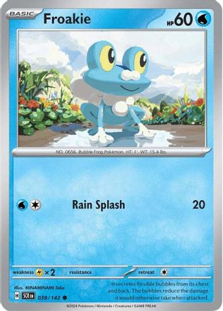 Froakie (039) [SV07 Stellar Crown] Normal - Common