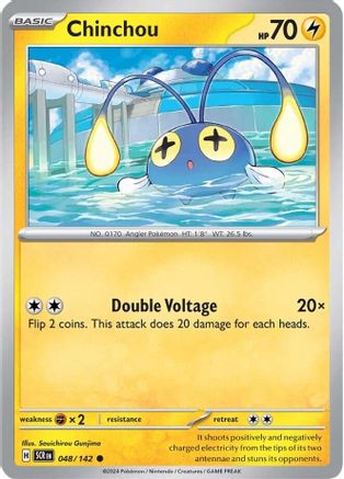 Chinchou (048) [SV07 Stellar Crown] Normal - Common