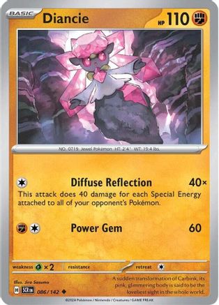 Diancie (086) [SV07 Stellar Crown] Normal - Uncommon