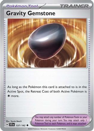 Gravity Gemstone (137) [SV07 Stellar Crown] Reverse Holofoil - Uncommon