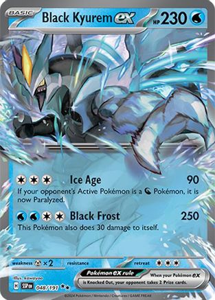 Black Kyurem ex (048/191) [SV08 Surging Sparks] Holofoil - Double Rare