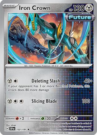 Iron Crown (132) [SV08 Surging Sparks] Holofoil - Rare