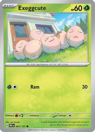 Exeggcute (001) [SV Prismatic Evolutions] Normal - Common