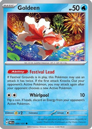 Goldeen (020) [SV Prismatic Evolutions] Normal - Common