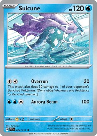 Suicune (024) [SV Prismatic Evolutions] Normal - Uncommon
