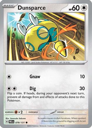 Dunsparce (079) [SV Prismatic Evolutions] Normal - Common