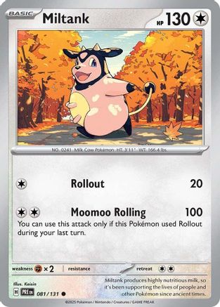 Miltank (081) [SV Prismatic Evolutions] Normal - Common