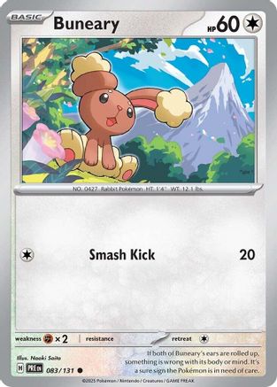 Buneary (083) [SV Prismatic Evolutions] Normal - Common