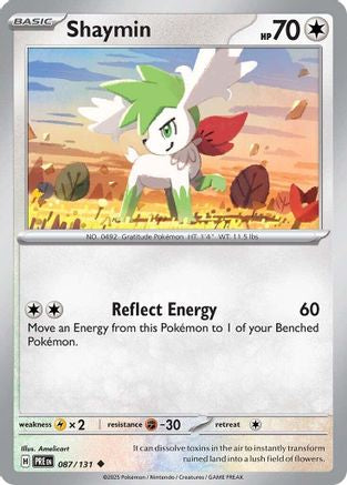 Shaymin (087) [SV Prismatic Evolutions] Normal - Uncommon
