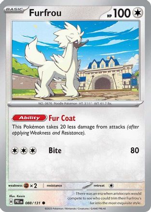 Furfrou (088) [SV Prismatic Evolutions] Normal - Common
