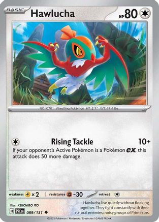 Hawlucha (089) [SV Prismatic Evolutions] Normal - Uncommon