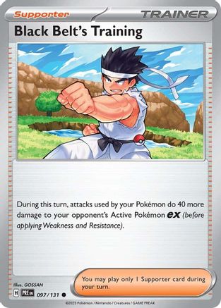 Black Belt's Training (097/131) [SV Prismatic Evolutions] Normal - Common