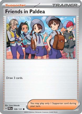 Friends in Paldea (109/131) [SV Prismatic Evolutions] Normal - Common