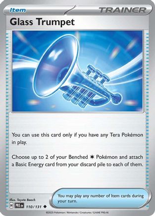 Glass Trumpet (110) [SV Prismatic Evolutions] Normal - Uncommon
