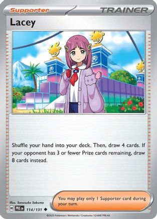 Lacey (114/131) [SV Prismatic Evolutions] Normal - Uncommon