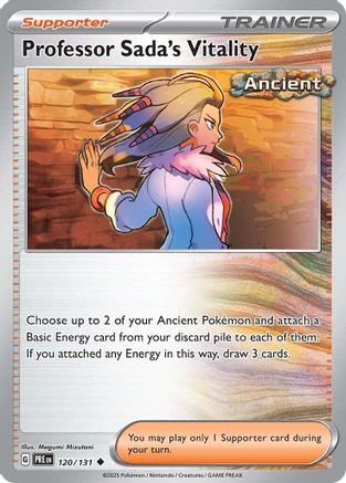 Professor Sada's Vitality (120) [SV Prismatic Evolutions] Normal - Uncommon