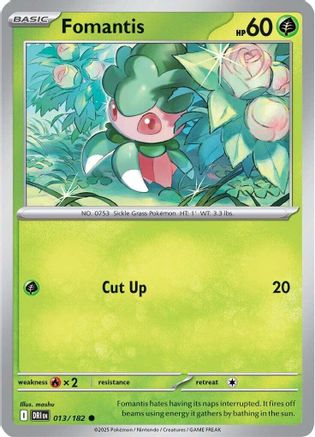 Fomantis (013) [SV10 Destined Rivals] Normal - Common