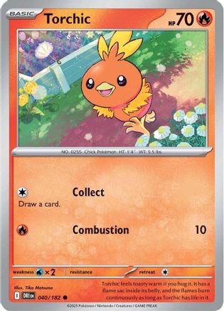 Torchic (040) [SV10 Destined Rivals] Normal - Common