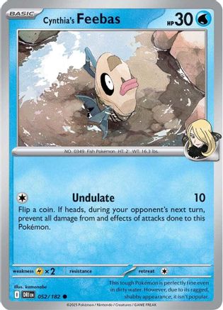 Cynthia's Feebas (052) [SV10 Destined Rivals] Normal - Common