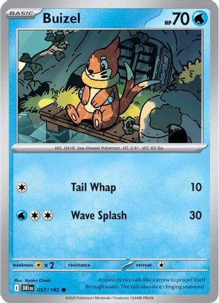 Buizel (057) [SV10 Destined Rivals] Reverse Holofoil - Common