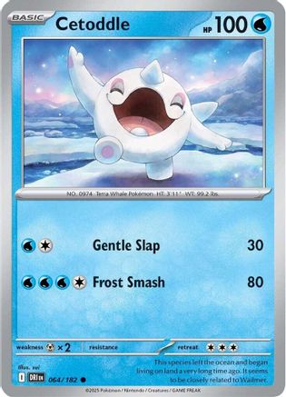 Cetoddle (064) [SV10 Destined Rivals] Reverse Holofoil - Common