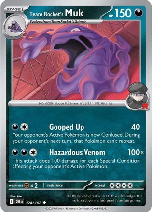 Team Rocket's Muk (124) [SV10 Destined Rivals] Normal - Uncommon