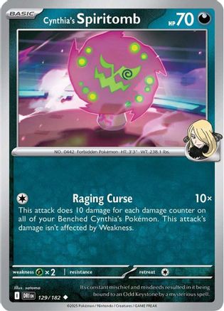 Cynthia's Spiritomb (129) [SV10 Destined Rivals] Normal - Uncommon