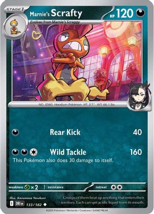 Marnie's Scrafty (133) [SV10 Destined Rivals] Normal - Uncommon