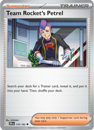 Team Rocket's Petrel (176/182) [SV10 Destined Rivals] Normal - Uncommon