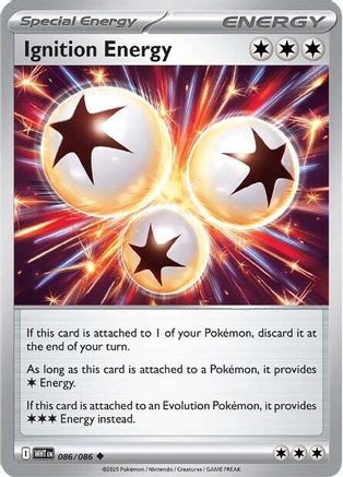 Ignition Energy (086) [SV White Flare] Normal - Uncommon