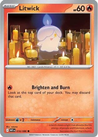 Litwick (016) [SV White Flare] Normal - Common