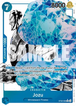 Jozu (Parallel) (ST22-006) - Starter Deck 22: Ace & Newgate Foil