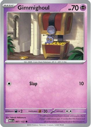 Gimmighoul (067) [ME01 Mega Evolution] Reverse Holofoil - Common