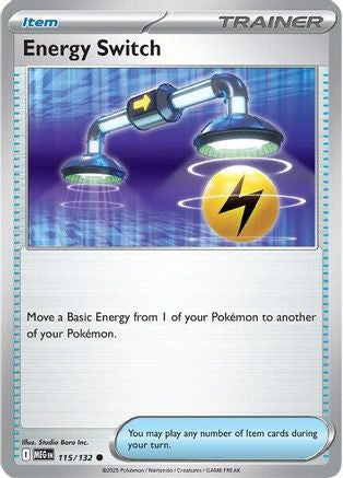 Energy Switch (115) [ME01 Mega Evolution] Reverse Holofoil - Common