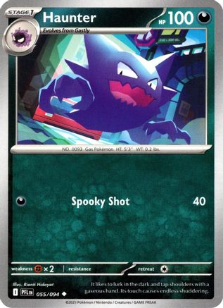 Haunter (055/094) [ME02 Phantasmal Flames] Reverse Holofoil - Uncommon
