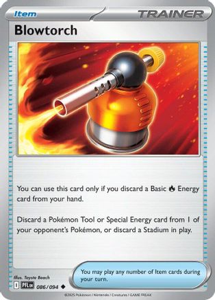Blowtorch (086/094) [ME02 Phantasmal Flames] Normal - Uncommon