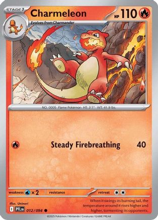 Charmeleon (012) [ME02 Phantasmal Flames] Normal - Common