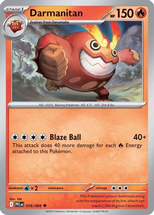 Darmanitan (016) [ME02 Phantasmal Flames] Normal - Uncommon