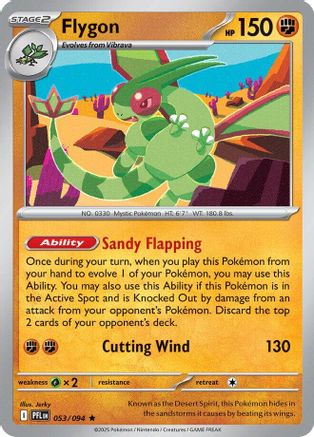 Flygon (053/094) [ME02 Phantasmal Flames] Holofoil - Rare