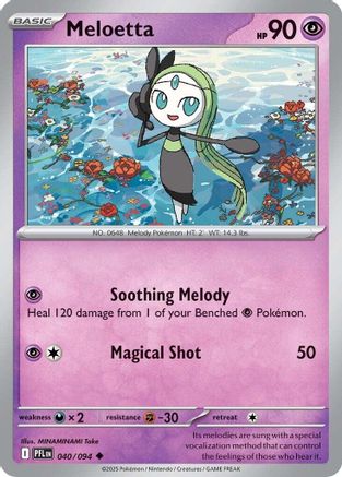 Meloetta (040) [ME02 Phantasmal Flames] Normal - Uncommon