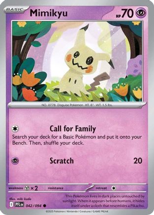 Mimikyu (042) [ME02 Phantasmal Flames] Normal - Common